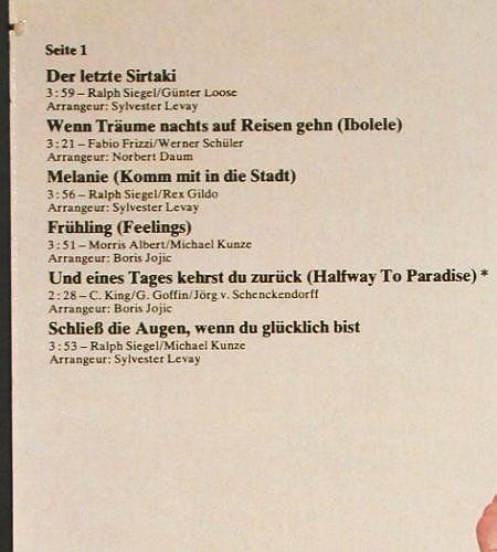 Gildo,Rex: Der letzte Sirtaki, Ariola (89 089 IT), D, co, 1975 Typ: LP Best.-Nr.: V7422 Preis: 5,00 Euro.