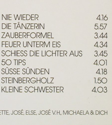 Meinecke,Ulla: Wenn schon nicht f&uuml;r immer dann..., RCA (PL 28545), D, 1983 Typ: LP Best.-Nr.: V7500 Preis: 7,50 Euro.