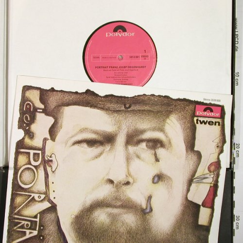 Degenhardt,Franz-Josef: Portrait,Box, orignal TWEN, Polydor (2631 009), D, 1968 Typ: 2LP Best.-Nr.: V7540 Preis: 7,50 Euro.