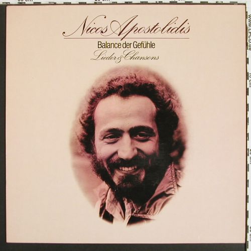Apostolidis,Nicos: Balance der Gef&uuml;hle, Decca (6.24135 AS), D, 1979 Typ: LP Best.-Nr.: V7557 Preis: 6,00 Euro.