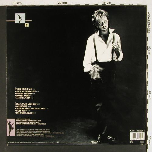 Mitteregger,Herwig: Immer Mehr, CBS(26 706), NL, 1985 - LP - V7758 - 6,00 Euro