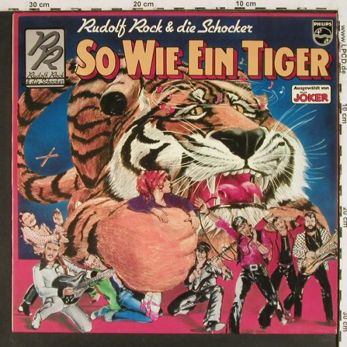 Rudolf Rock & die Schocker: So Wie Ein Tiger, Philips(6305 328), D, 1977 - LP - V7782 - 7,50 Euro