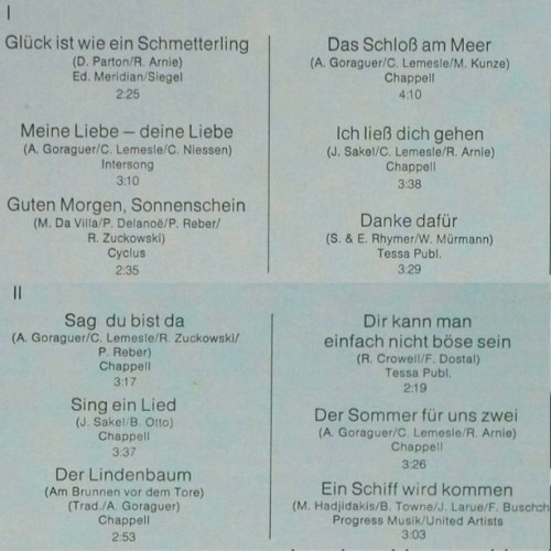 Mouskouri,Nana: Gl&uuml;ck ist wie ein Schmetterling, Philips (9120 240), D, 1977 Typ: LP Best.-Nr.: V7959 Preis: 4,00 Euro.