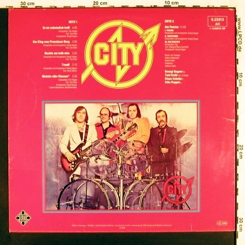 City: Same, (Am Fenster), m-&sol;vg+, Pool (6.23513 AP), D, 1978 Typ: LP Best.-Nr.: V7987 Preis: 6,00 Euro.