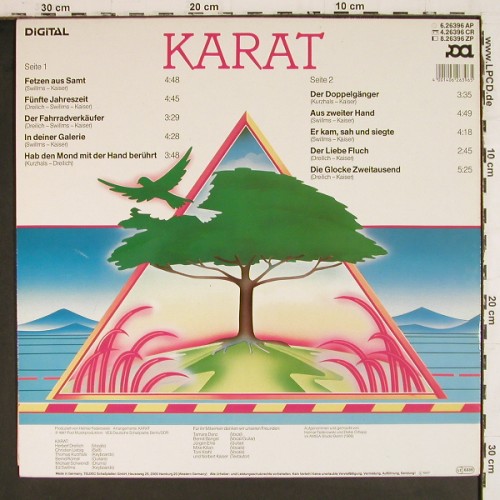 Karat: F&uuml;nfte Jahreszeit, Pool (6.26396 AP), D, 1986 Typ: LP Best.-Nr.: V8040 Preis: 6,00 Euro.
