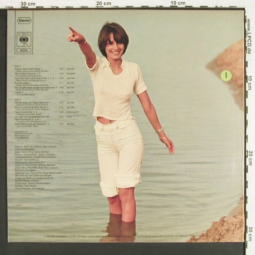 Peters,Ingrid: Komm doch mal' r&uuml;ber, CBS(CBS 81214), D, 1976 - LP - V8117 - 7,50 Euro