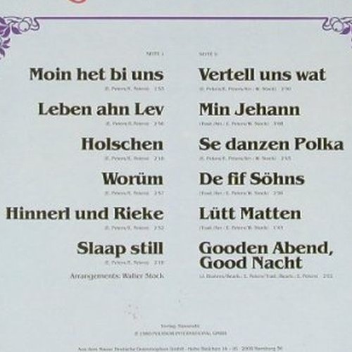 Petersen,Erika: Vertell uns wat, Polydor(2372 056), D, 1980 - LP - Y2239 - 7,50 Euro