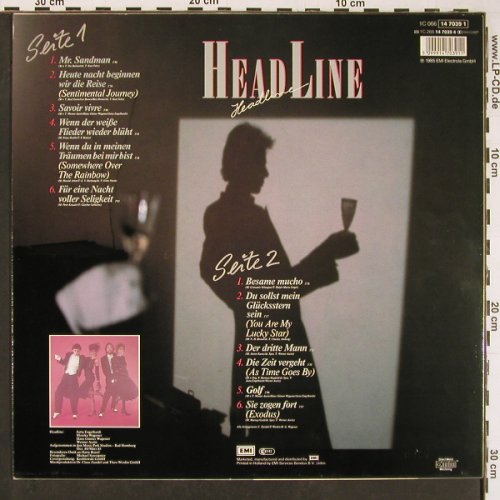 Headline: Same, EMI (14 7039 1), NL, 1985 Typ: LP Best.-Nr.: Y317 Preis: 6,00 Euro.