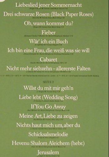 Lavi,Daliah: Liebeslied jener Sommernacht, Polydor(41 808 7), D, DSC,  - LP - Y318 - 6,00 Euro