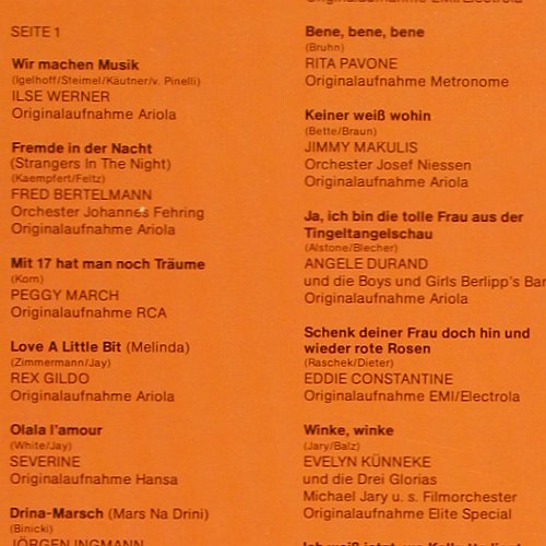 V.A.Wir machen Musik: 84 Schlagererinnerungen, Foc, Polydor &sol; S*R (64 742), D,Club Ed., 1976 Typ: 3LP Best.-Nr.: Y451 Preis: 5,00 Euro.