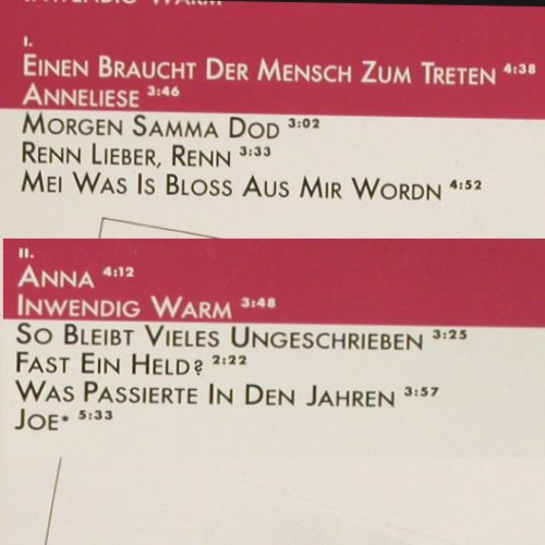 Wecker,Konstantin: Inwendig Warm, Polydor(821 472-1), D, 1984 - LP - Y540 - 5,00 Euro