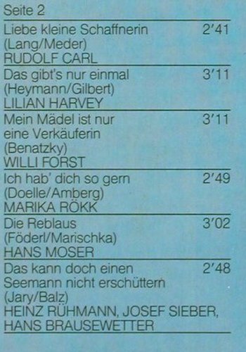 V.A.Das gro&szlig;e Wunschkonzert: Andersen...R&uuml;hmann, Foc, Odeon(178-31 084/85), D, Ri,  - 2LP - Y615 - 7,50 Euro