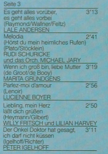 V.A.Das gro&szlig;e Wunschkonzert: Andersen...R&uuml;hmann, Foc, Odeon(178-31 084/85), D, Ri,  - 2LP - Y615 - 7,50 Euro