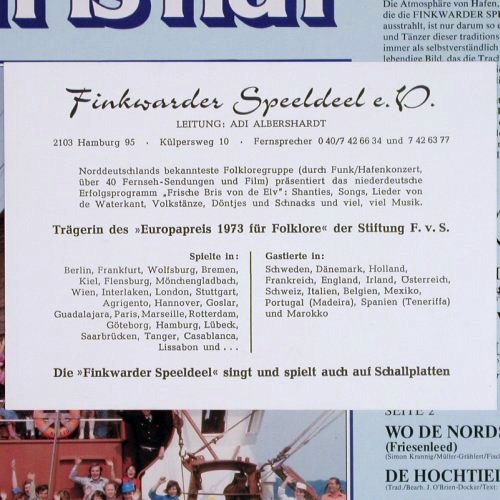 Finkwarder Speeldeel: H&uuml;t is H&uuml;t, 70 Jahre ...+PR Karte, Polydor (2371 683), D, 1976 Typ: LP Best.-Nr.: Y9134 Preis: 7,50 Euro.
