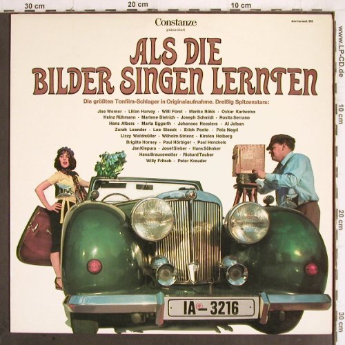 V.A.Als die Bilder singen Lernten: Ilse Werner... Paul H&ouml;rbiger, 27Tr., Somerset (683), D Typ: LP Best.-Nr.: Y9924 Preis: 5,00 Euro.