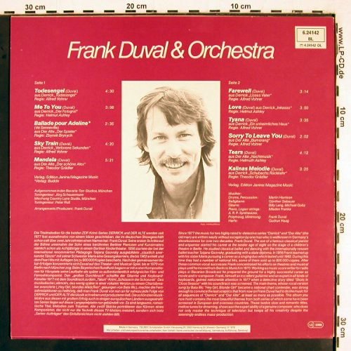 Duval,Frank & Orch.: Derrick & Der Alte, Telefunken (6.24142 BL), D, 1979 Typ: LP Best.-Nr.: V2605 Preis: 5,00 Euro