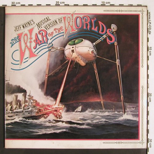 War Of The Worlds: Jeff Wayne,+Booklet, CBS (96000), NL, 1978 Typ: 2LP Best.-Nr.: V2694 Preis: 9,00 Euro
