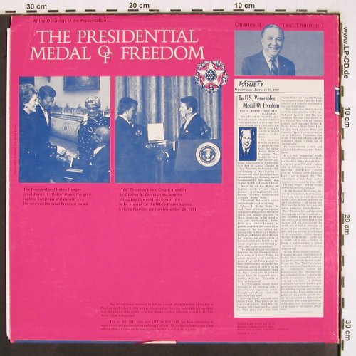 Reagan,Ronald - The Presidental: Medal of Freedom, Okt.1981, Litton Industries (FPV49024), US,spoken Typ: LP Best.-Nr.: V2709 Preis: 7,50 Euro