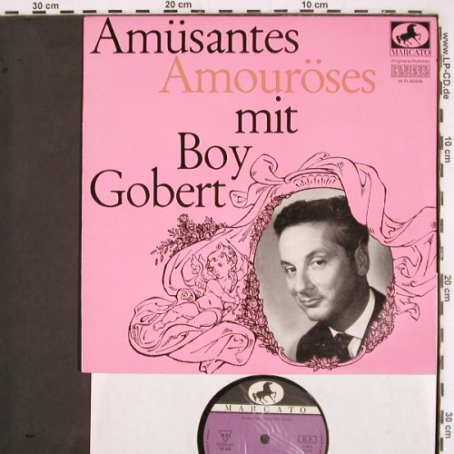 Gobert, Boy: Amüsantes Amouröses mit, Mono, Marcato (60 648), D, 1967 Typ: 10" Best.-Nr.: V2711 Preis: 9,00 Euro