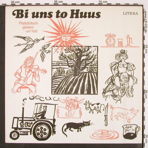 V.A.Bi uns to Huus: Plattdütsch gistern un'hüt, Litera (8 65 294), DDR, 1980 Typ: LP Best.-Nr.: V2759 Preis: 7,50 Euro