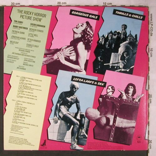 Rocky Horror Picture Show: Original Soundtrack, ODE/Epic (ODE 21653), CDN, 1975 Typ: LP Best.-Nr.: V2796 Preis: 7,50 Euro