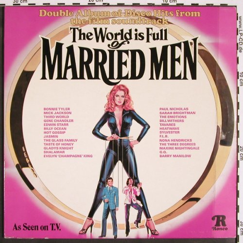 The World is Full of Married Men: Double Album of Disco Hits.., Foc, Ronco (RTD 2038), UK, 1979 Typ: 2LP Best.-Nr.: V4253 Preis: 9,00 Euro