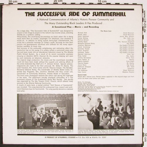 V.A.Successful side of Summerhill: from the Black History Movie,Foc, Atsumhill Records (SO 13435), US Typ: LP Best.-Nr.: V4313 Preis: 9,00 Euro