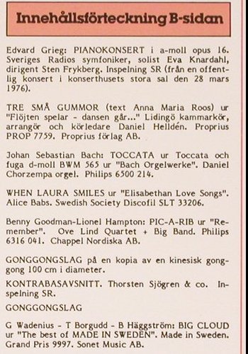 Testskiva 2 -Bättre ljud-Testplatte: Testskivan för alla som har stereo., Svenka HiFi Institut(76.23 678-01-2), S, Foc, 1977 - LP - V4480 - 7,50 Euro