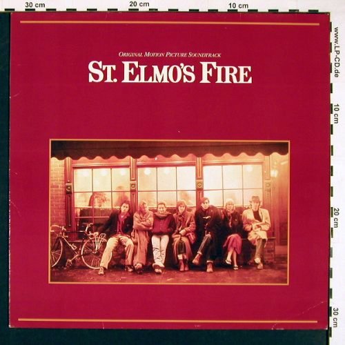 St.Elmos Fire: John Parr... David Foster, 10 Tr., Atlantic(781 261-1), D, 1985 - LP - V5162 - 5,00 Euro