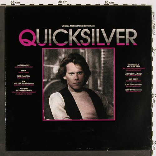 Quicksilver: Orig.Soundtrack, R.Daltey..T.Banks, Atlantic(781 631-1), D, 1986 - LP - V5243 - 5,00 Euro