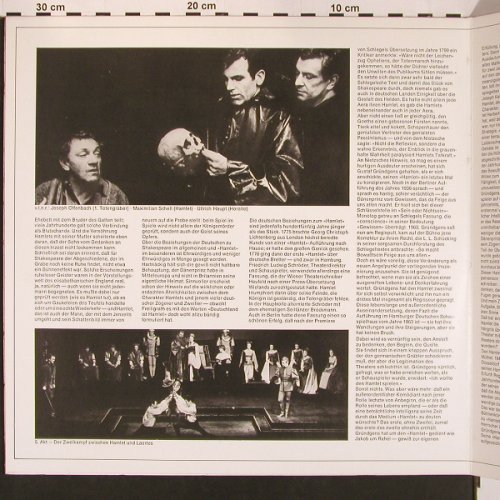 Hamlet - William Shakespeare: Maximilian Shell, M.Hoppe...,Foc, Heliodor (2760 103), D Typ: 3LP Best.-Nr.: V5467 Preis: 12,50 Euro