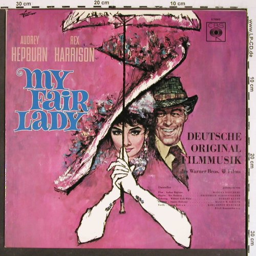 My Fair Lady: A.Hepburn,R.Harrison,deutscheFilmm., CBS (S 70002), D Typ: LP Best.-Nr.: V5527 Preis: 6,00 Euro
