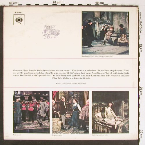 My Fair Lady: A.Hepburn,R.Harrison,deutscheFilmm., CBS (S 70002), D Typ: LP Best.-Nr.: V5527 Preis: 6,00 Euro