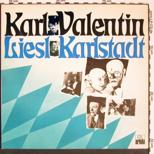 Valentin,Karl & Liesl Karlstadt: Same, Foc, Ariola (89 555 XBW), D, 1978 Typ: 2LP Best.-Nr.: V5582 Preis: 7,50 Euro