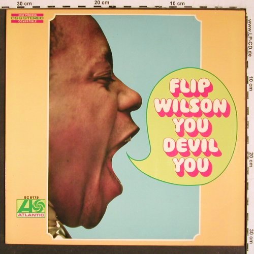 Flip Wilson: You Devil You, Atlantic (SC 8179), D, 1968 Typ: LP Best.-Nr.: V5802 Preis: 6,00 Euro