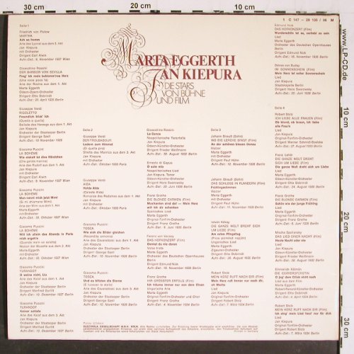 Eggerth,Marta & Jan Kiepura: Die Stars von Bühne und Film,Foc, Dacapo (C147-29135/36M), D,hist rec Typ: 2LP Best.-Nr.: V5815 Preis: 9,00 Euro