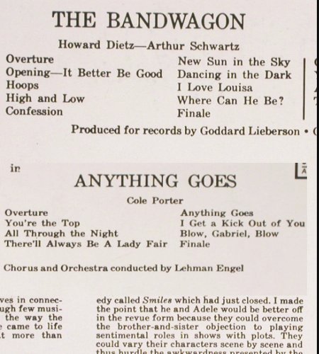 Martin,Mary: The Bandwagon/Anything goes, FS-New, Columbia (AML4751), US, sealed, 1973 Typ: LP Best.-Nr.: V5874 Preis: 9,00 Euro