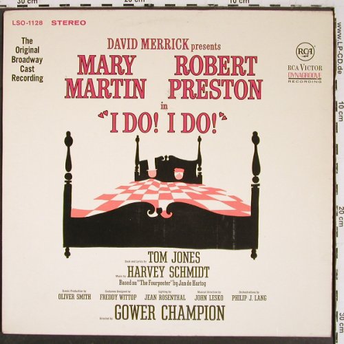 Martin,Mary & Robert Preston: I Do! I Do!, RCA Victor (LSO-1128), D, 1966 Typ: LP Best.-Nr.: V5877 Preis: 12,50 Euro