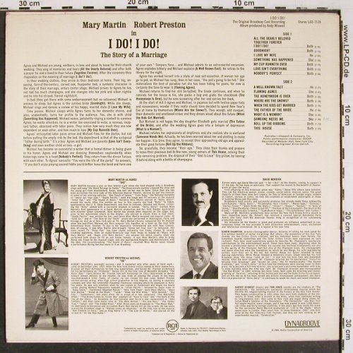 Martin,Mary & Robert Preston: I Do! I Do!, RCA Victor (LSO-1128), D, 1966 Typ: LP Best.-Nr.: V5877 Preis: 12,50 Euro