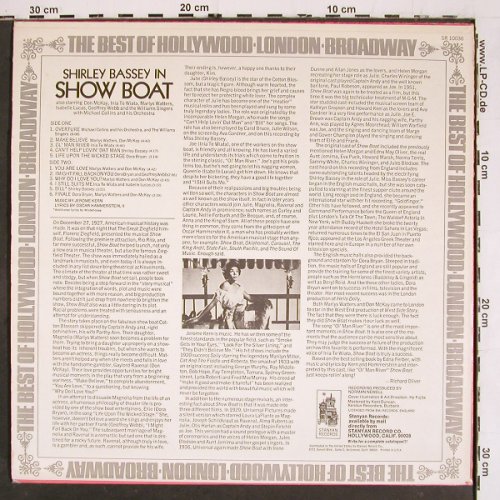 Showboat: London Cast Rec., Shirley Bassey in, Stanyan(SR 10036), US,  - LP - V5898 - 6,00 Euro