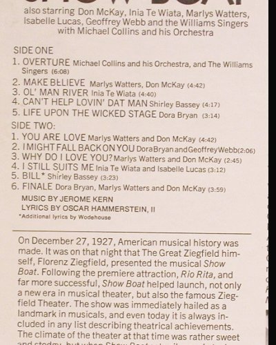 Showboat: London Cast Rec., Shirley Bassey in, Stanyan(SR 10036), US,  - LP - V5898 - 6,00 Euro