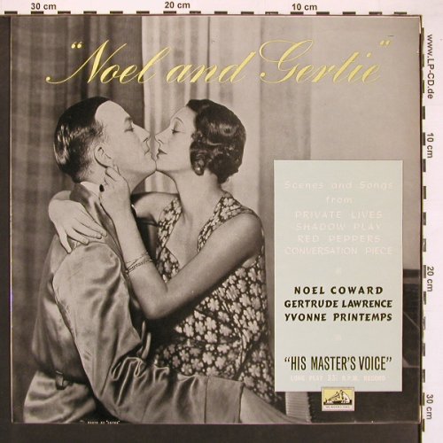 Lawrence,Gertrude and Noel Coward: Noel and Gertie, EMI (CLP 1050), UK, 1962 Typ: LP Best.-Nr.: V5920 Preis: 9,00 Euro