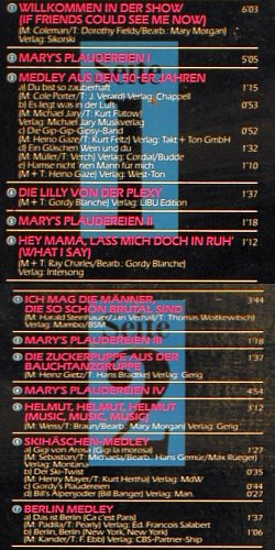 Mary & Gordy: Live, Foc, EMI (24 0709 3), D, 1987 Typ: 2LP Best.-Nr.: V5999 Preis: 9,00 Euro