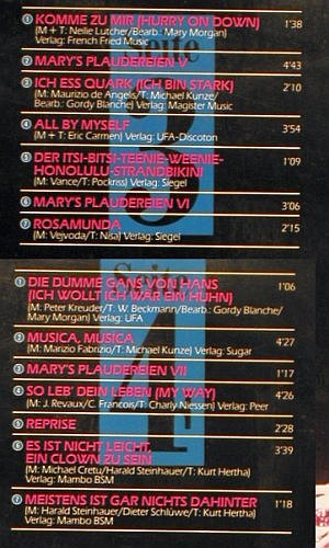 Mary & Gordy: Live, Foc, EMI (24 0709 3), D, 1987 Typ: 2LP Best.-Nr.: V5999 Preis: 9,00 Euro