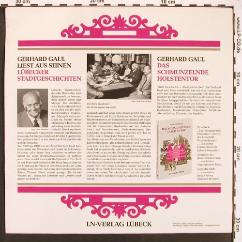 Gaul,Gerhard: Das schmunzelnde Holstentor, LN-Verlag (66.22549), D Typ: LP Best.-Nr.: V6027 Preis: 9,00 Euro