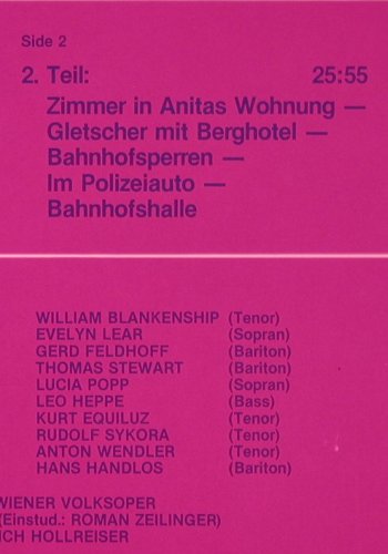 Krenek,Ernst - Jonny spielt auf: Die Jazzoper d.goldn. Zwanziger J., Amadeo (AVRS 13 257), A Typ: LP Best.-Nr.: V6173 Preis: 17,50 Euro