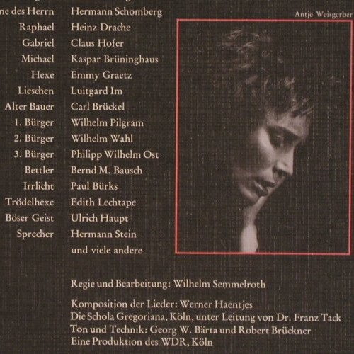 Faust - Goethe: Der Tragödie erster Teil, Box, Eurodisc Club-Sonderaufl (S 63 358), D, m /vg+ Typ: 3LP Best.-Nr.: V6175 Preis: 9,00 Euro