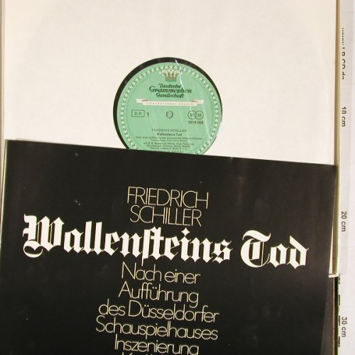 Wallensteins Tod  Friedich Schiller: O.E.Hasse, insz. Karl Heinz Stroux, D.Gr. Literatur (2576 002), D, 1970 Typ: 2LP Best.-Nr.: V6176 Preis: 9,00 Euro