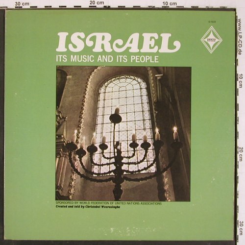 Israel - Its Music and its People: told by Christobel Weerasinghe, Desto (D-503), US, Mono Typ: LP Best.-Nr.: V6181 Preis: 9,00 Euro