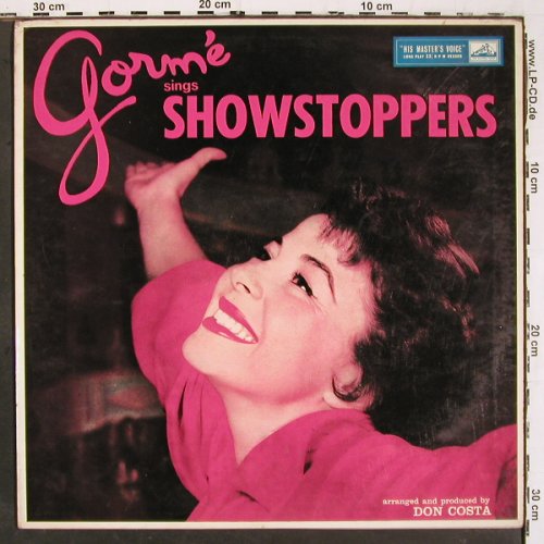 Gorme,Eydie: Sings Showstoppers,arr.Don Costa, HMV (CLP 1257), UK, m-/m- Typ: LP Best.-Nr.: V6425 Preis: 9,00 Euro.
